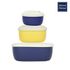 GIORNO FELICE TheSili Platinum Silicone EasyCook Food Storage Container 3-Piece Set 4-Piece Set_Made in Korea